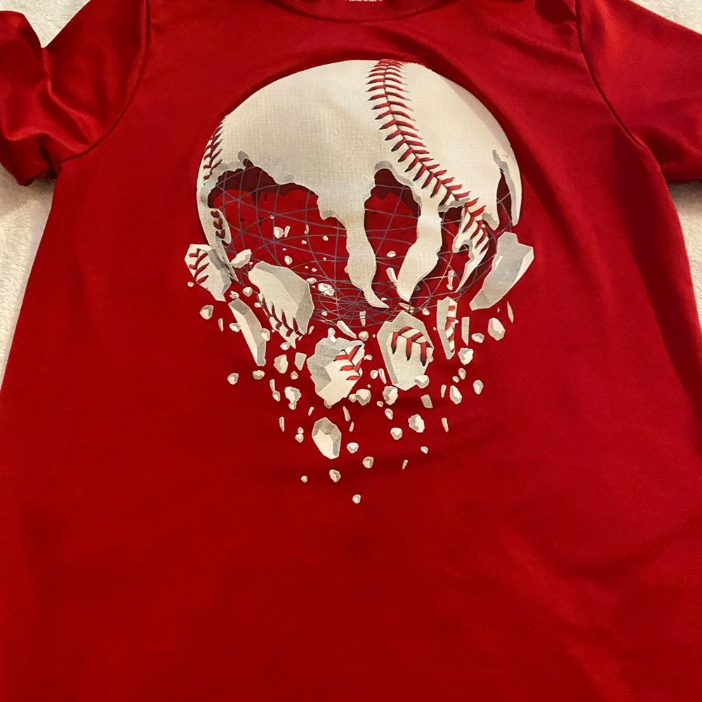 Boys red t-shirt